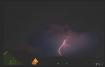 Lightnings at night